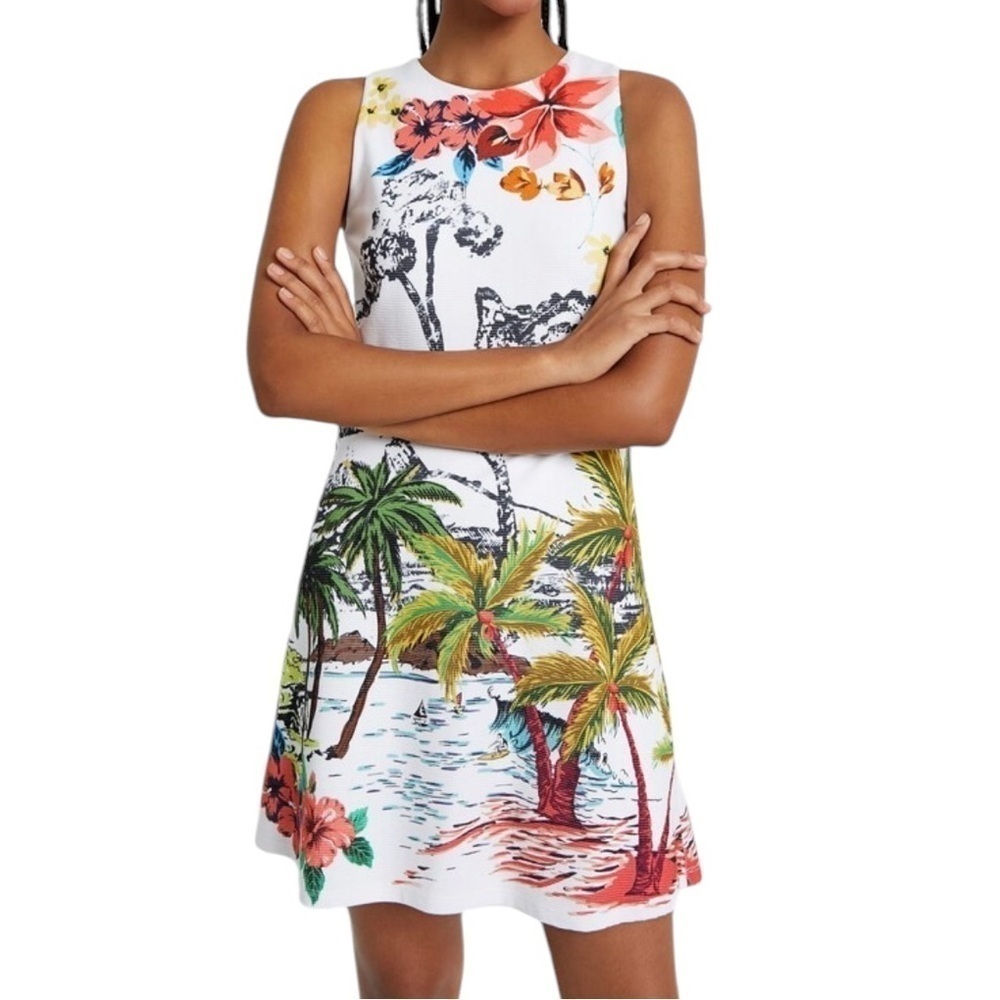 Desigual Tropical Pacific Dress NWT